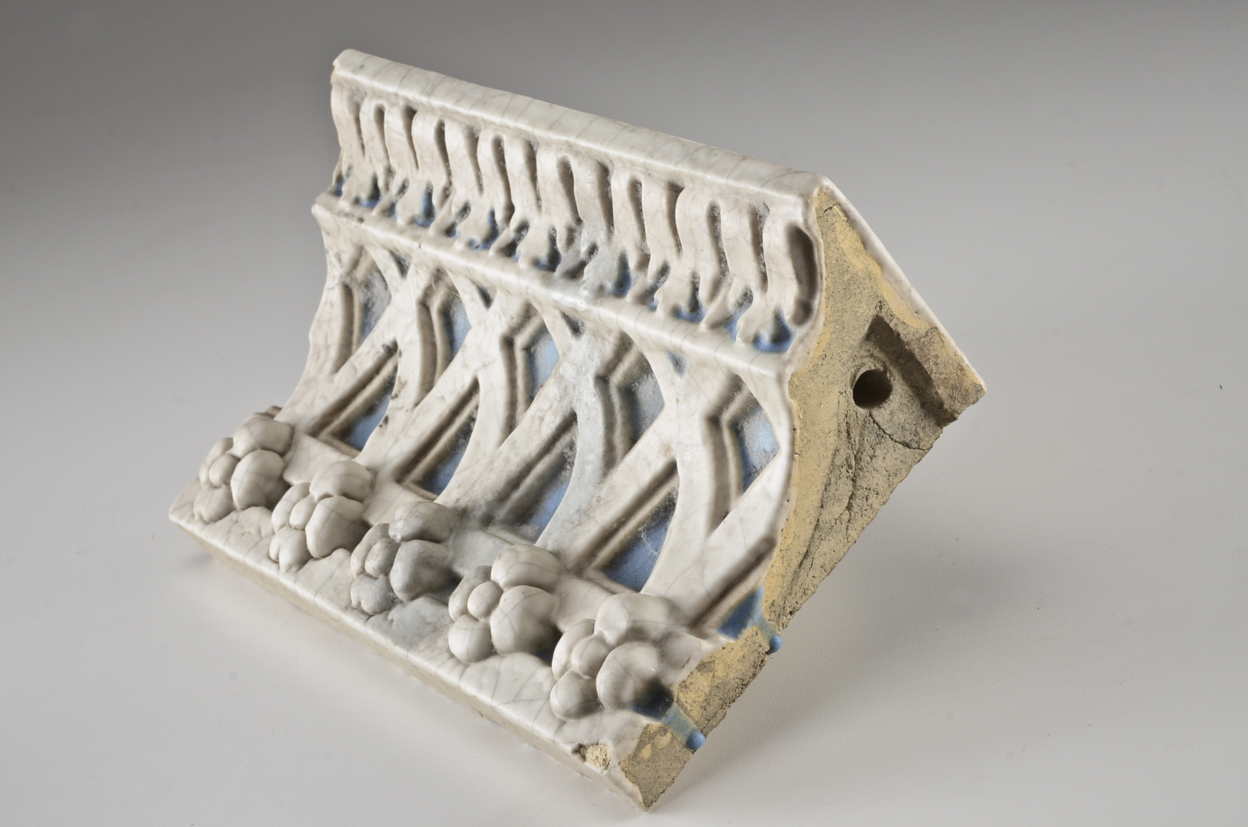 Pair of Rookwood Faience Wall-Mounted Ledges