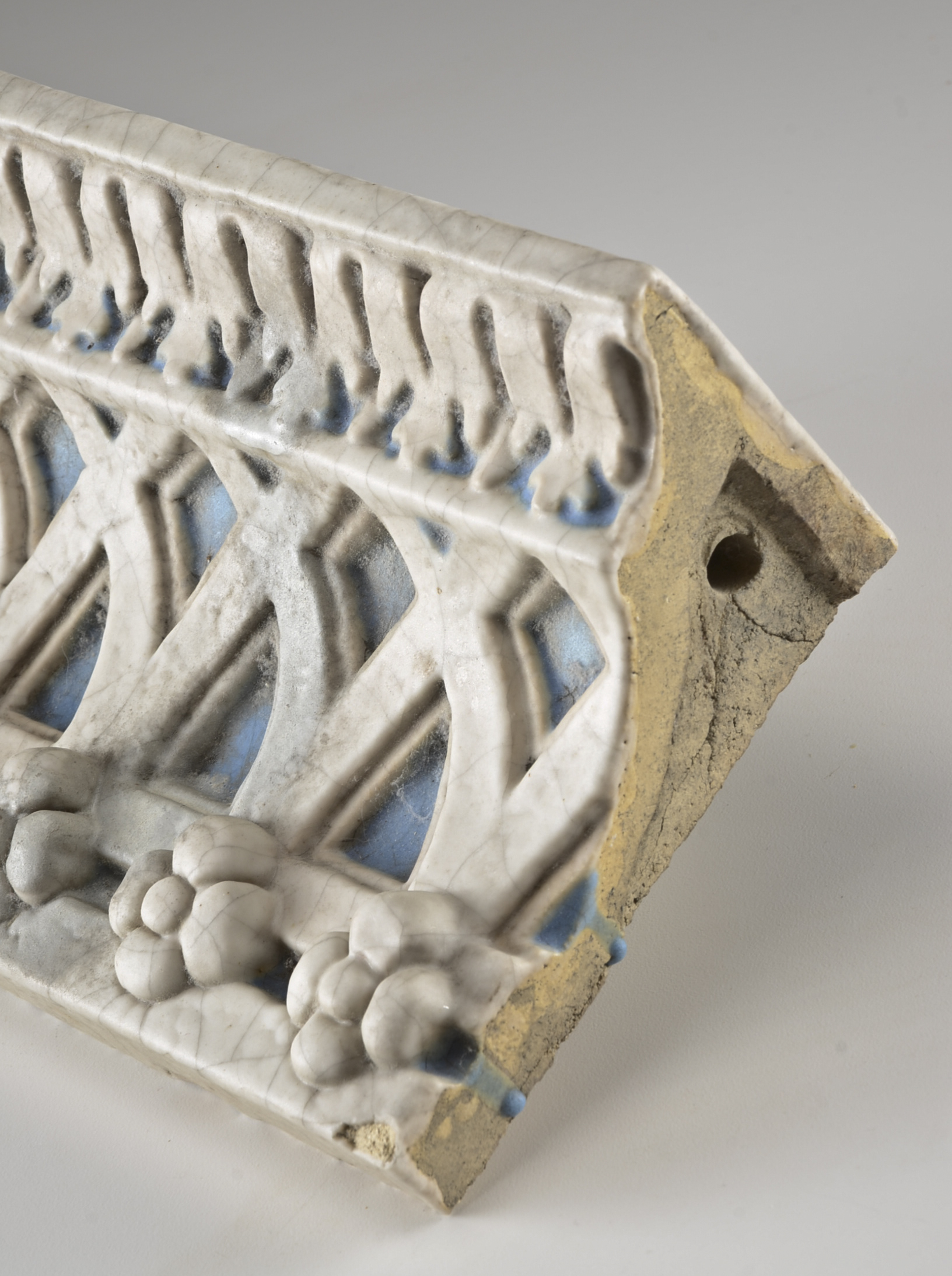 Pair of Rookwood Faience Wall-Mounted Ledges