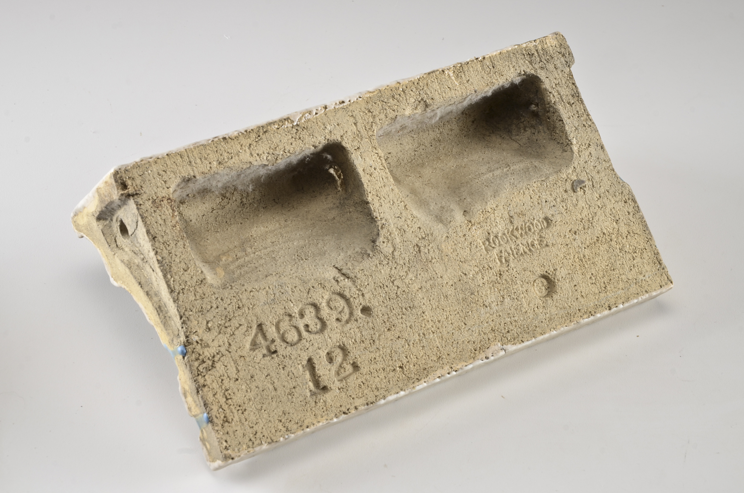 Pair of Rookwood Faience Wall-Mounted Ledges