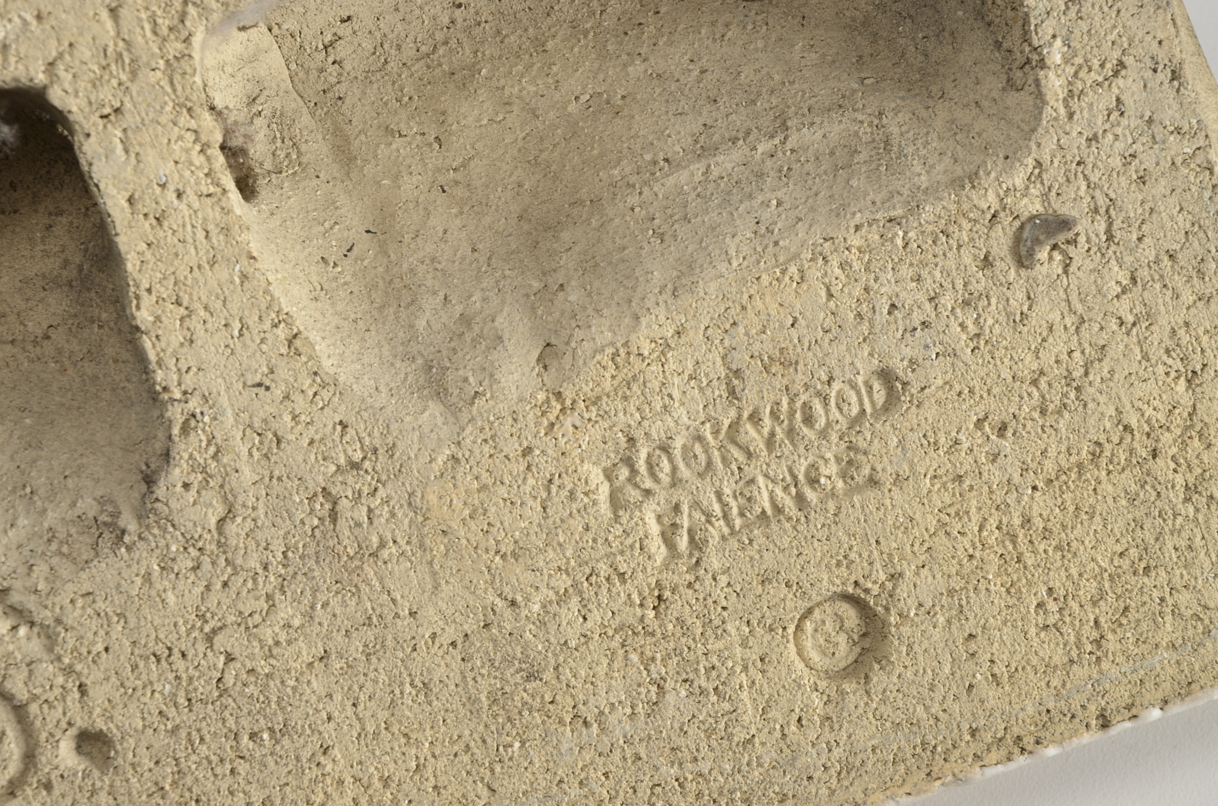 Pair of Rookwood Faience Wall-Mounted Ledges