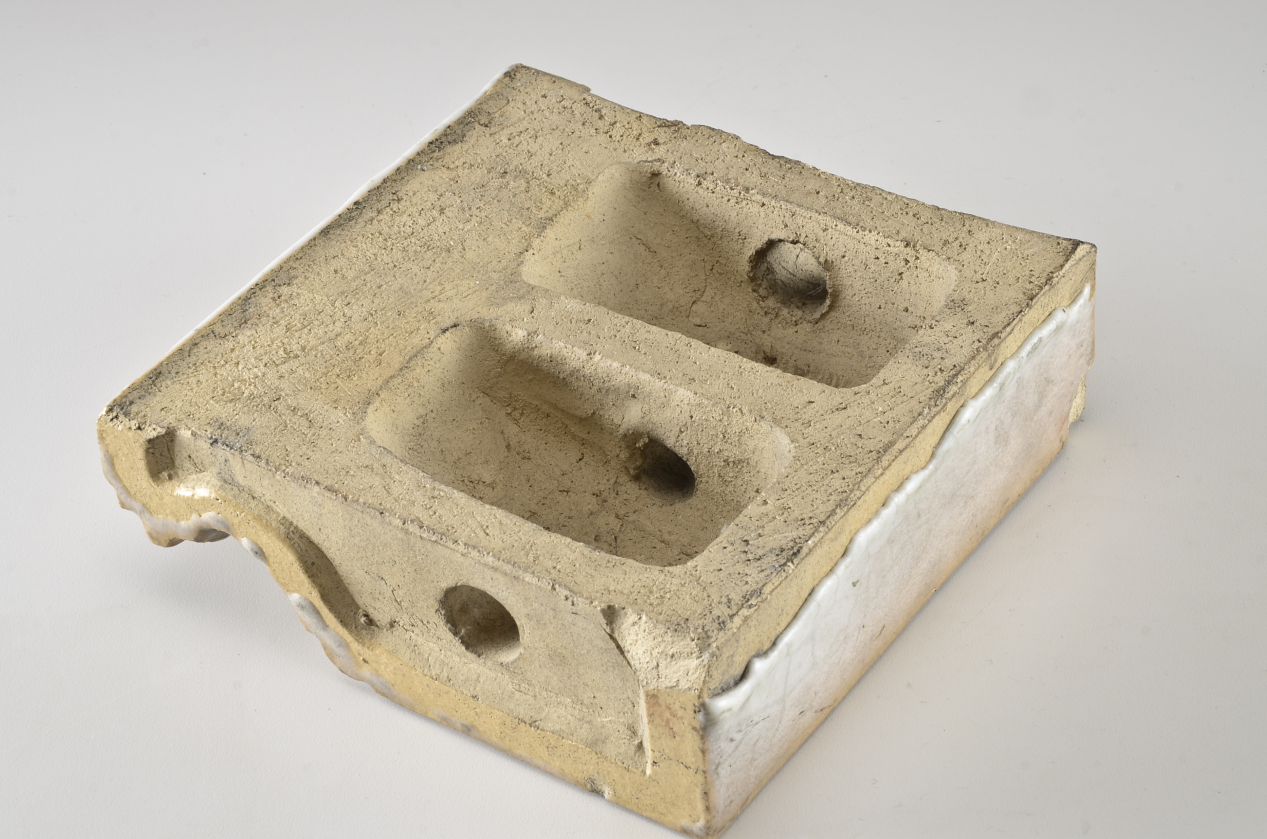 Pair of Rookwood Faience Wall-Mounted Ledges