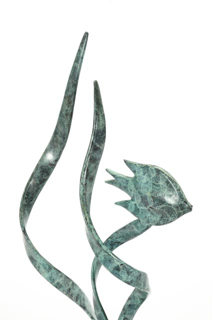Guyol Bronze and Crystal Sculpture "Allegro"