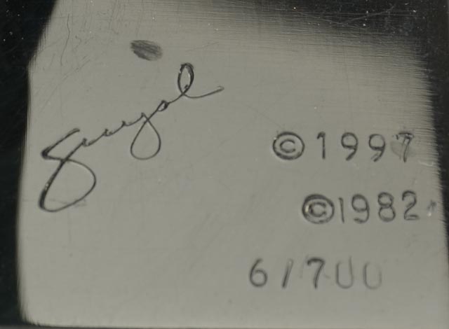 Guyol Bronze and Crystal Sculpture "Allegro"