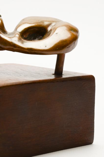 Small Bronze Sculpture After Henry Moore