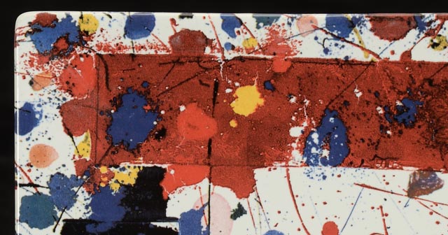 Sam Francis Limited Edition Ceramic Plates