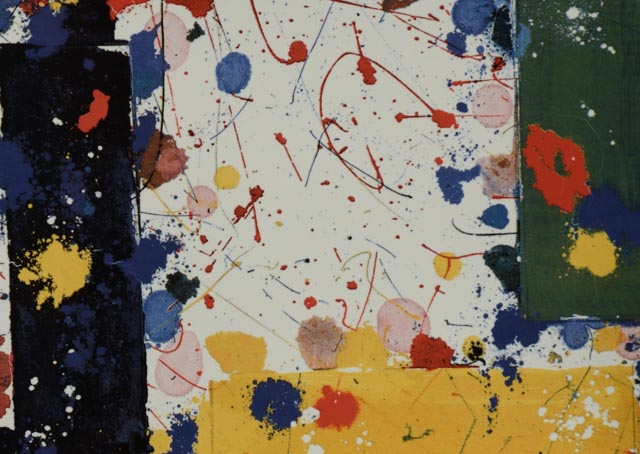 Sam Francis Limited Edition Ceramic Plates