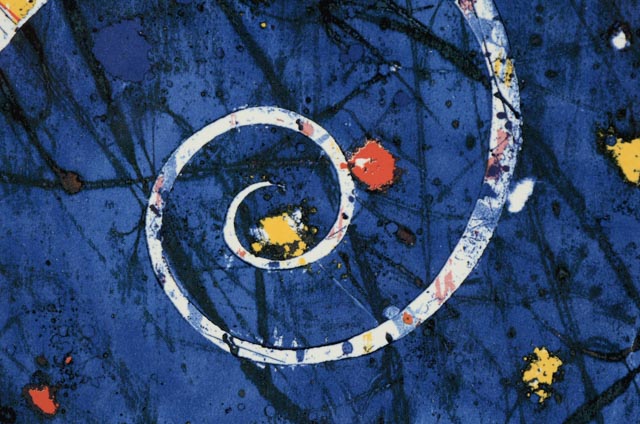 Sam Francis Limited Edition Ceramic Plates