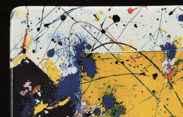 Sam Francis Limited Edition Ceramic Plates