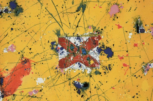 Sam Francis Limited Edition Ceramic Plates