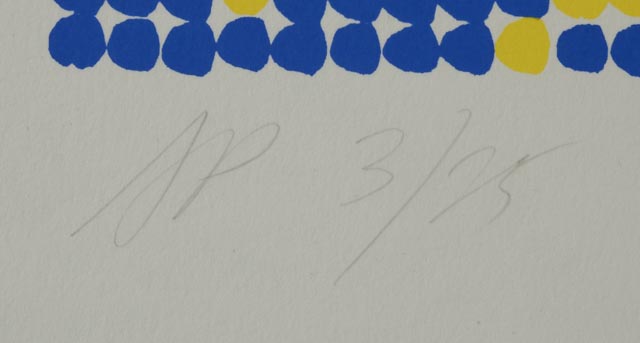 David Roth Unframed Signed Limited Edition Serigraph