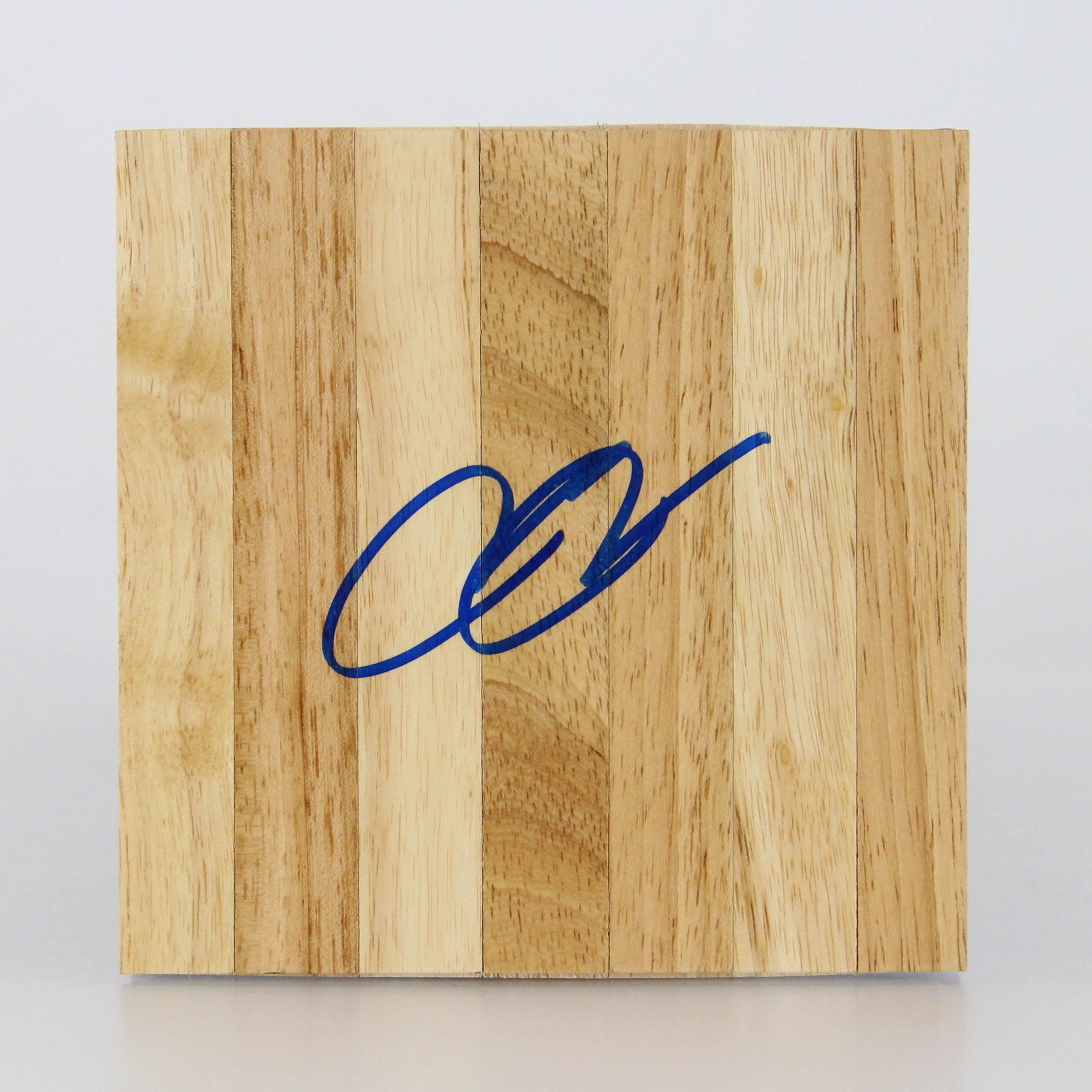 Autographed Pat Riley Replica Basketball Floor Board