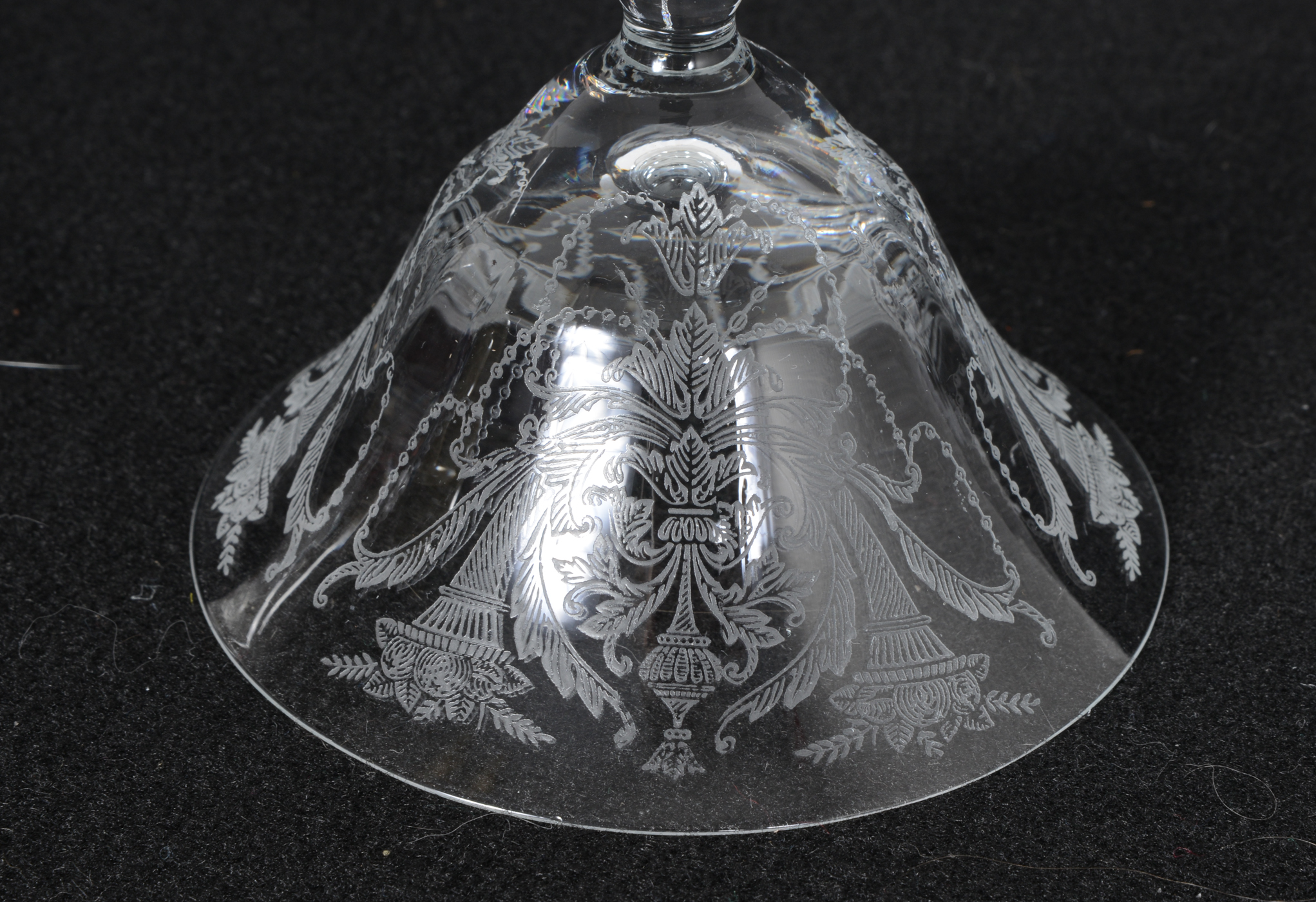 Trio of Depression Glass Stemware Pieces