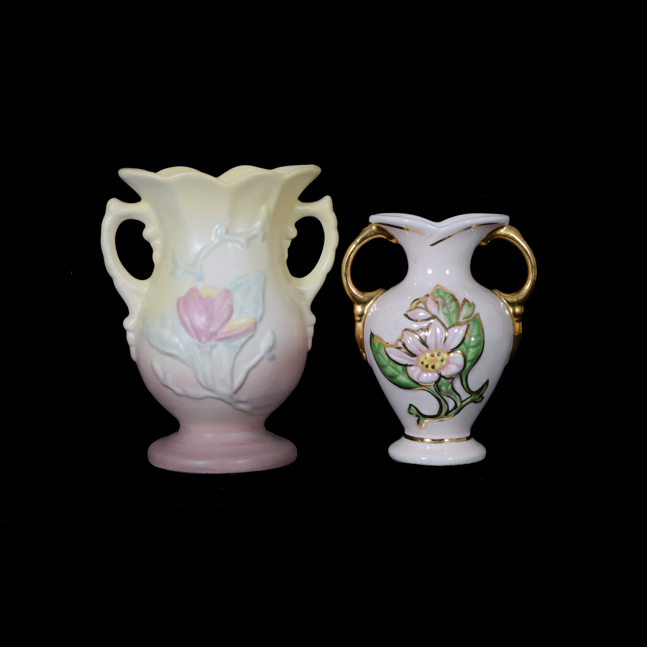 Vintage Hull Pottery Vases