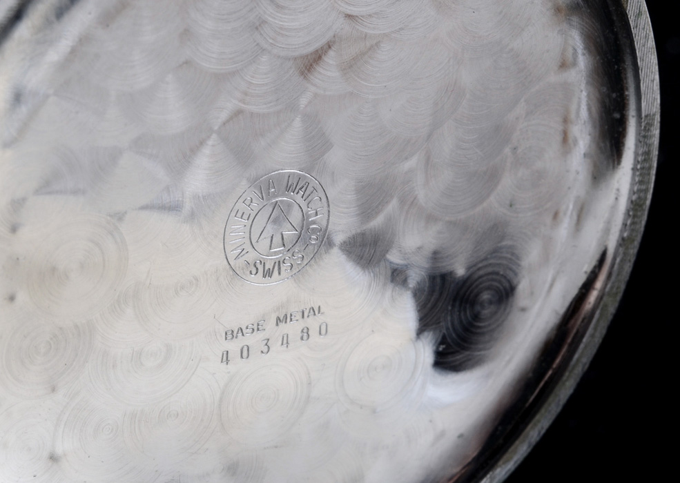 Vintage Swiss-Made Minerva Pocketwatch