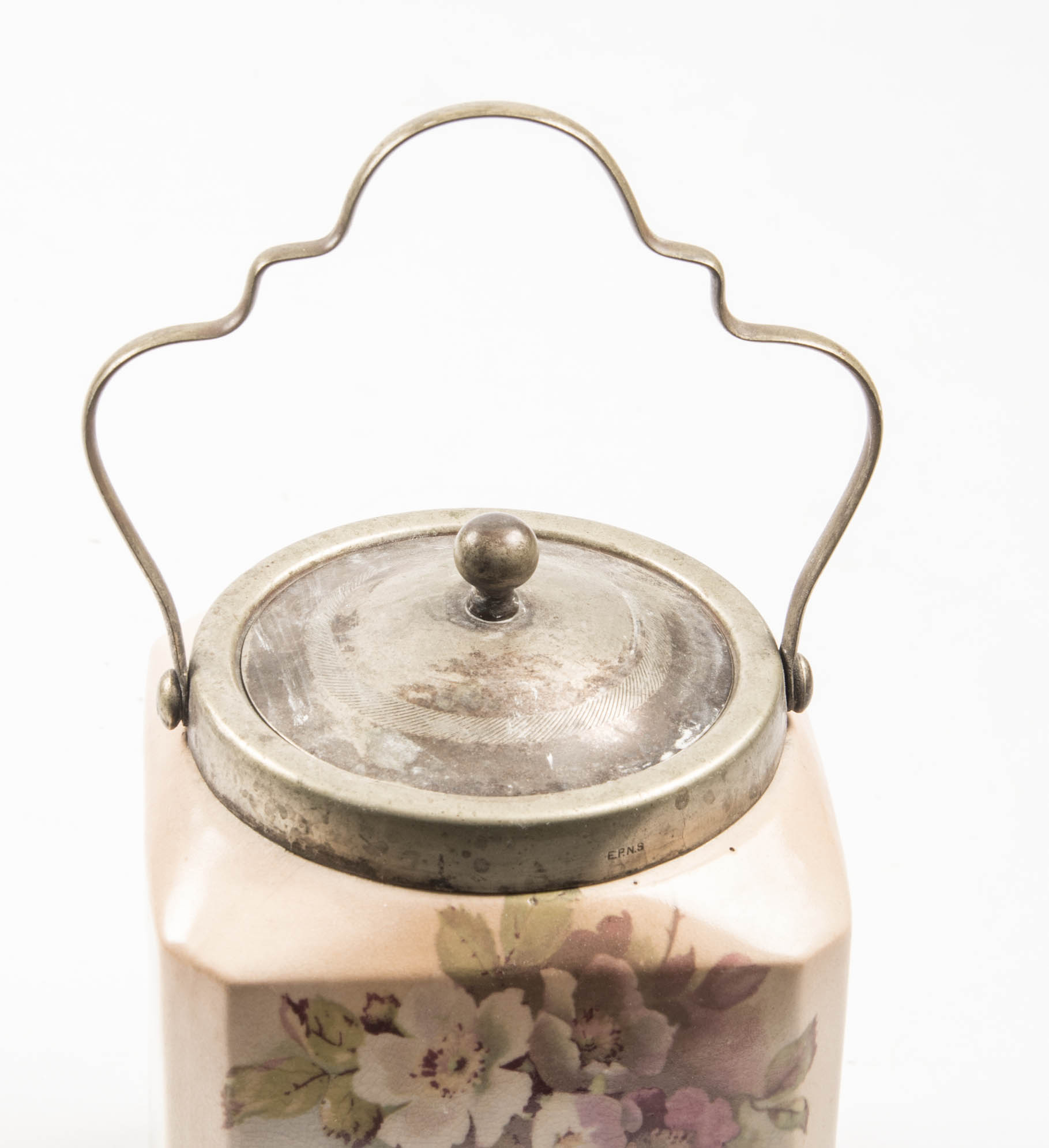 Antique English Biscuit Jar