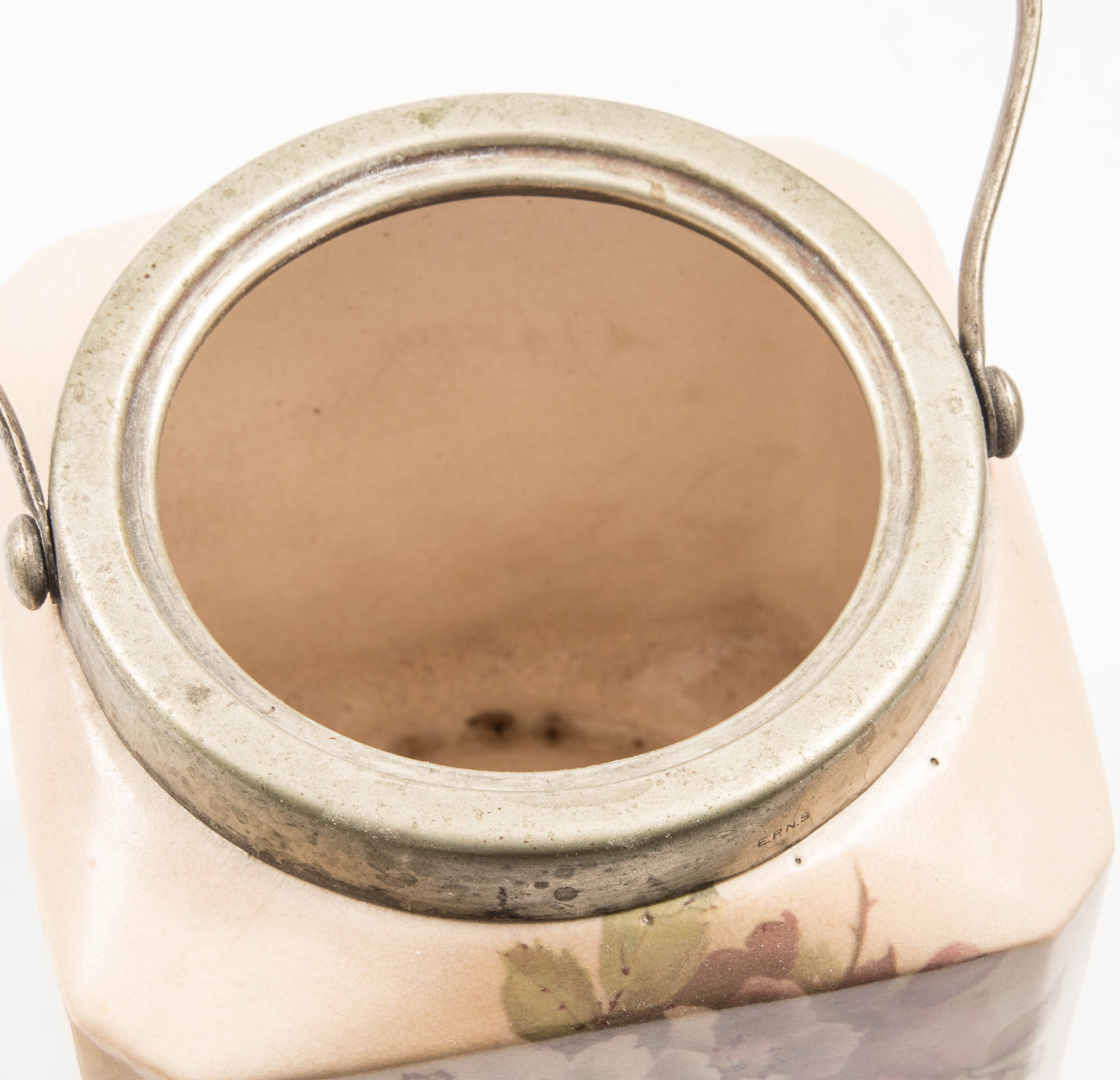 Antique English Biscuit Jar