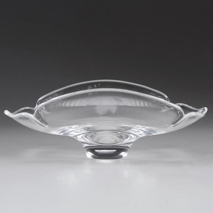 Steuben Crystal Dish
