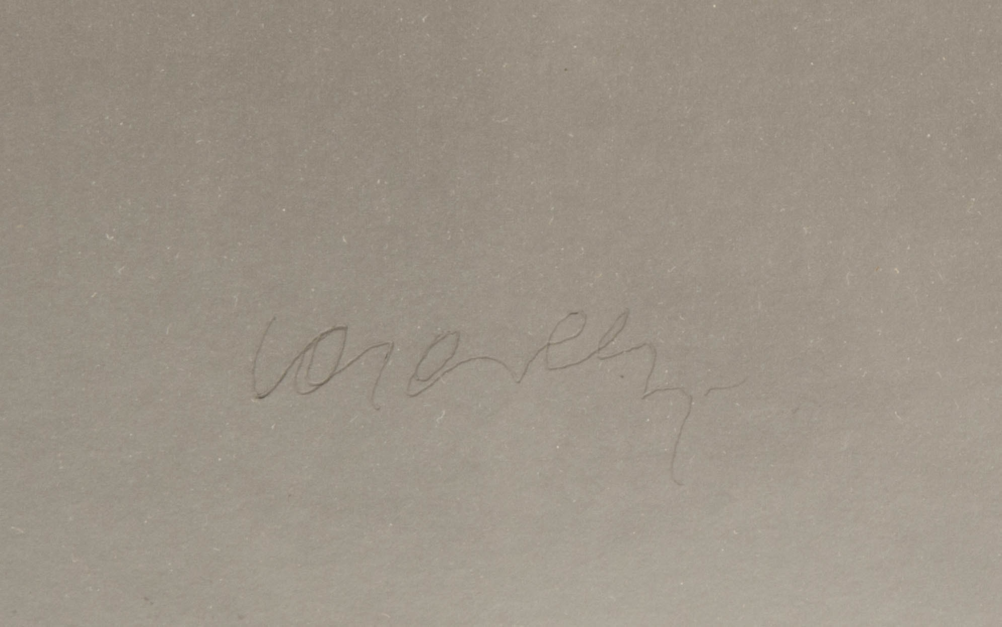 Signed Victor Vasarely Framed Op Art Serigraph Print "Blue Die"