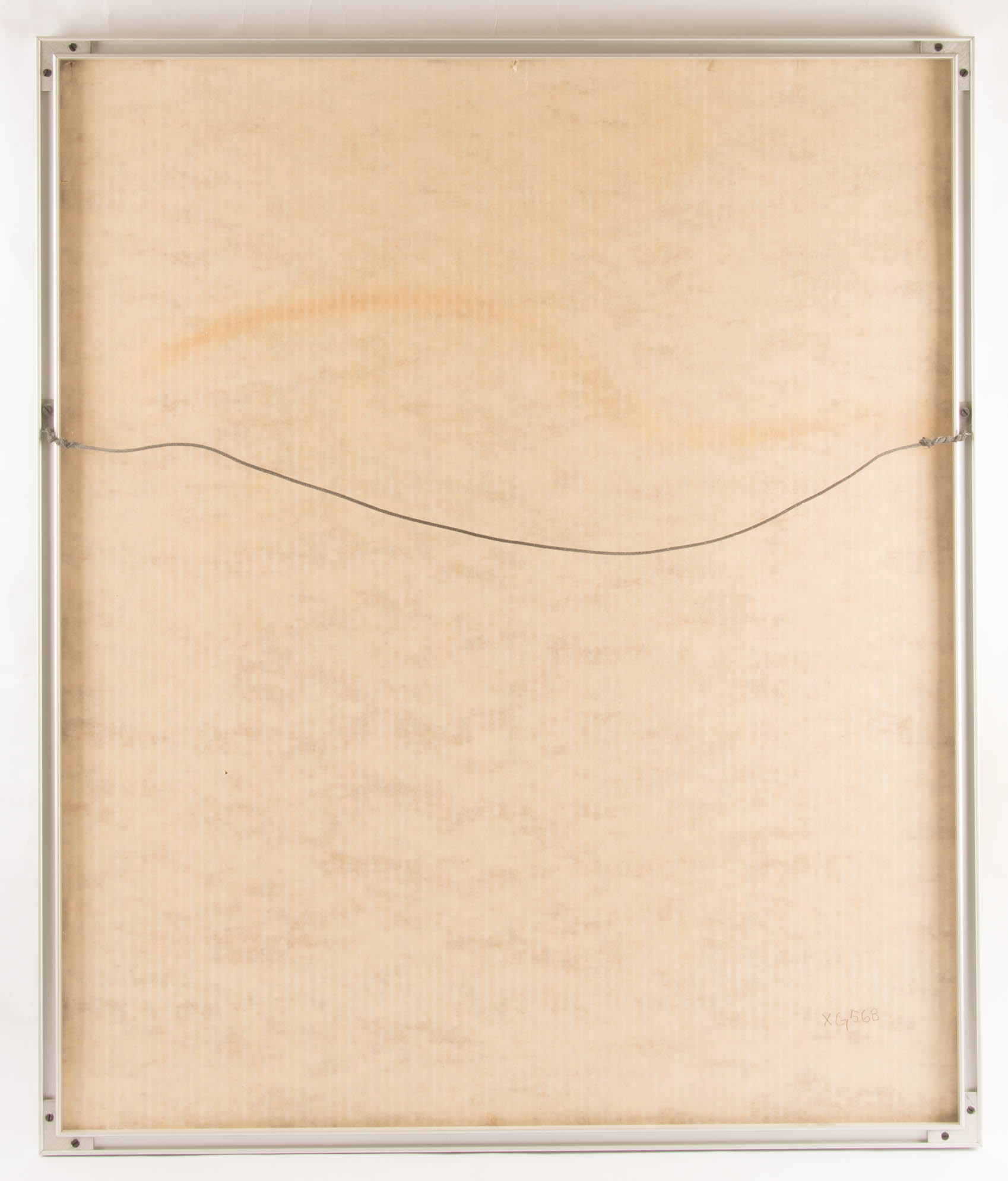 Signed Victor Vasarely Framed Op Art Serigraph Print "Blue Die"