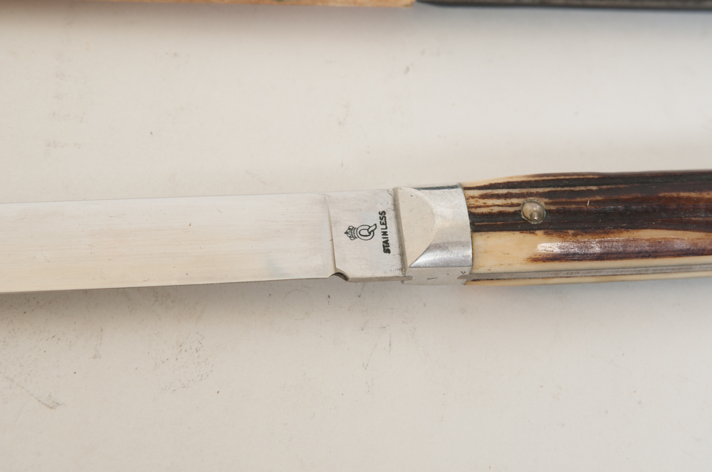 Vintage Queen Cutlery Deluxe Carver and Slicer Set