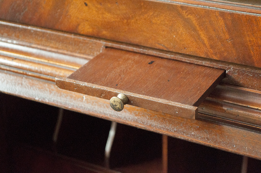 English Made Mahogany Reprodux Bevan Funnell Secretary