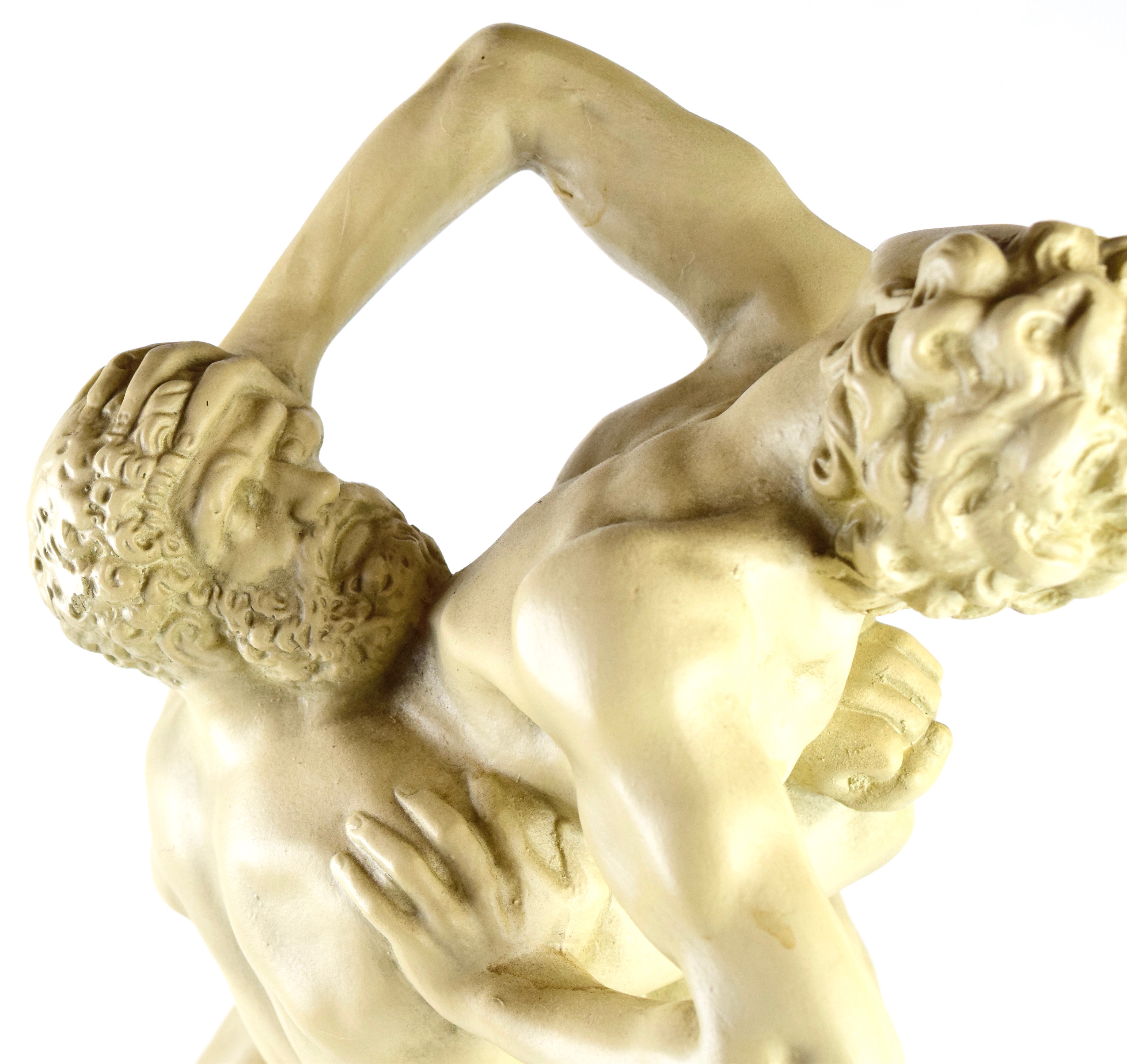 Plaster Cast Reproduction of Stefano Maderno's "Hercules and Antaeus"
