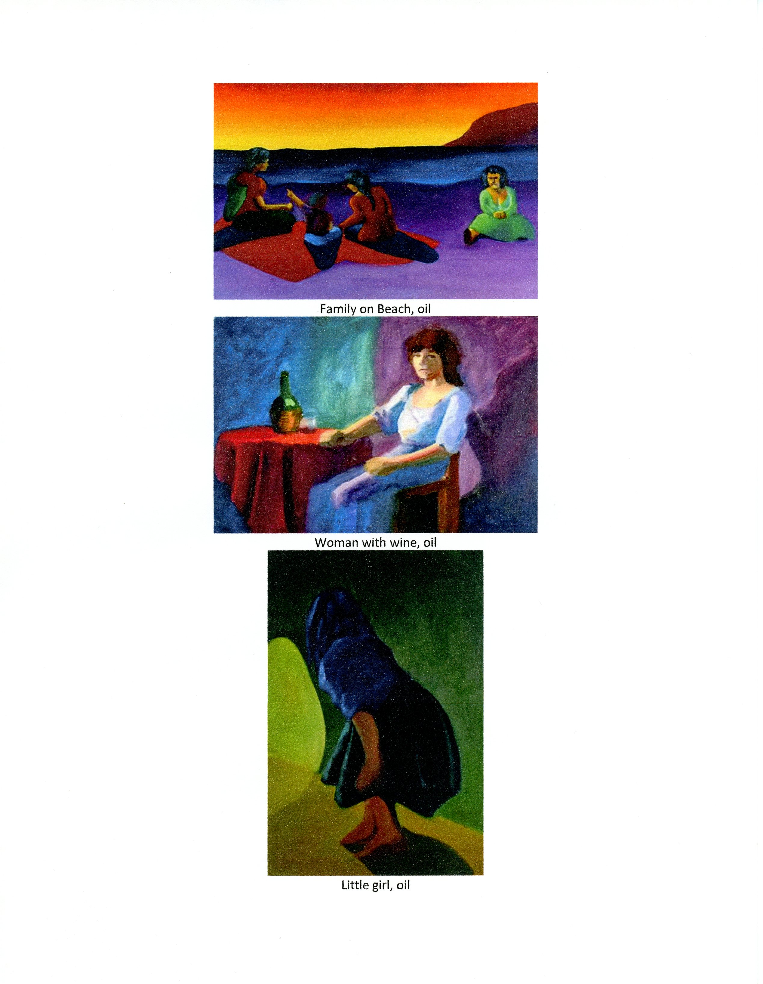 Original Tony Ortega Oil On Canvas Painting