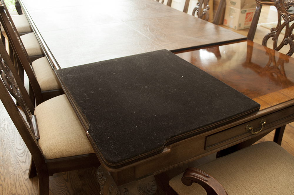 Henredon Rittenhouse Square Collection Dining Table with Matching Dining Chairs