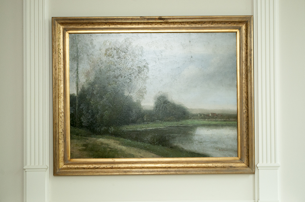 Original Oil Landscape Painting on Canvas by L. Stephano