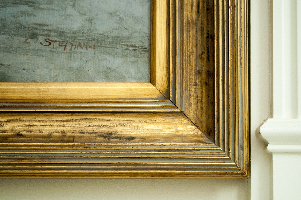 Original Oil Landscape Painting on Canvas by L. Stephano