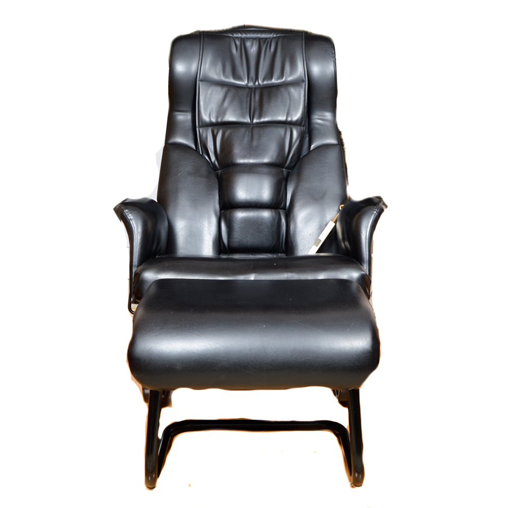 Panasonic Massage Lounger and Foot Massager in Black