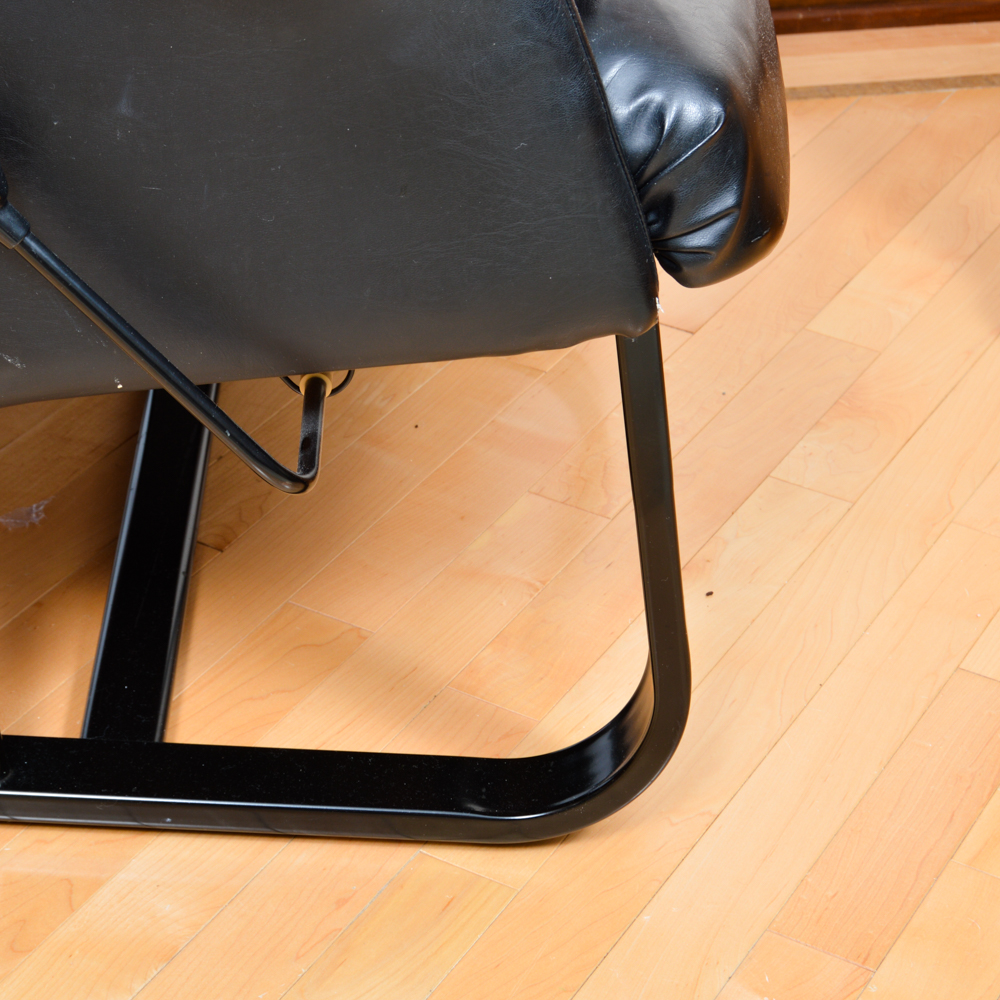 Panasonic Massage Lounger and Foot Massager in Black