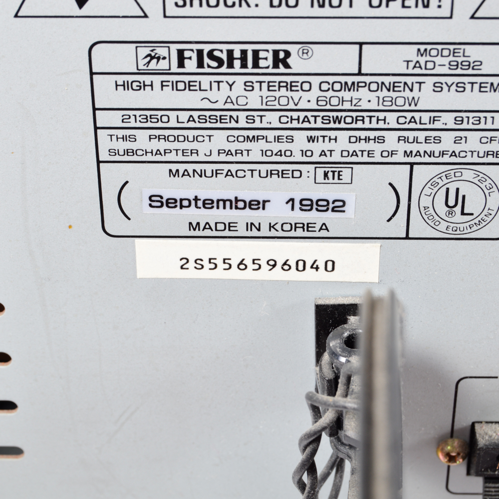 Fisher Stereo System