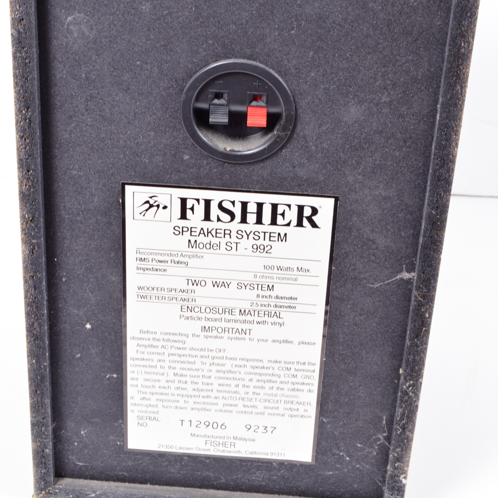 Fisher Stereo System