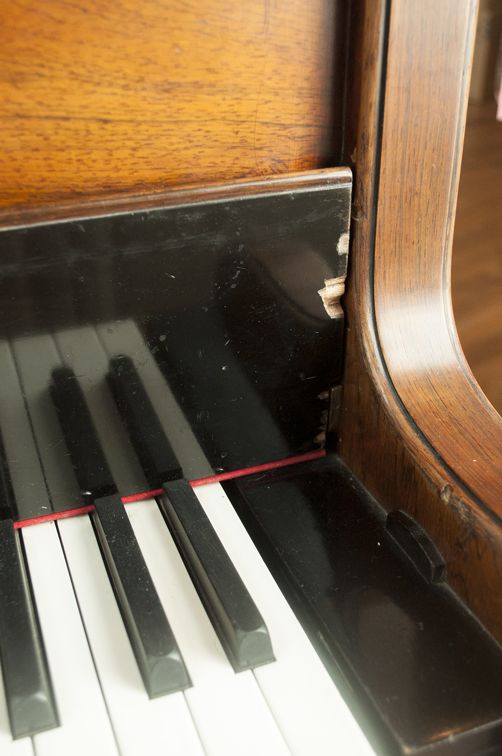 Rare 1897 Broadwood & Sons Grand Piano with Piano Bench