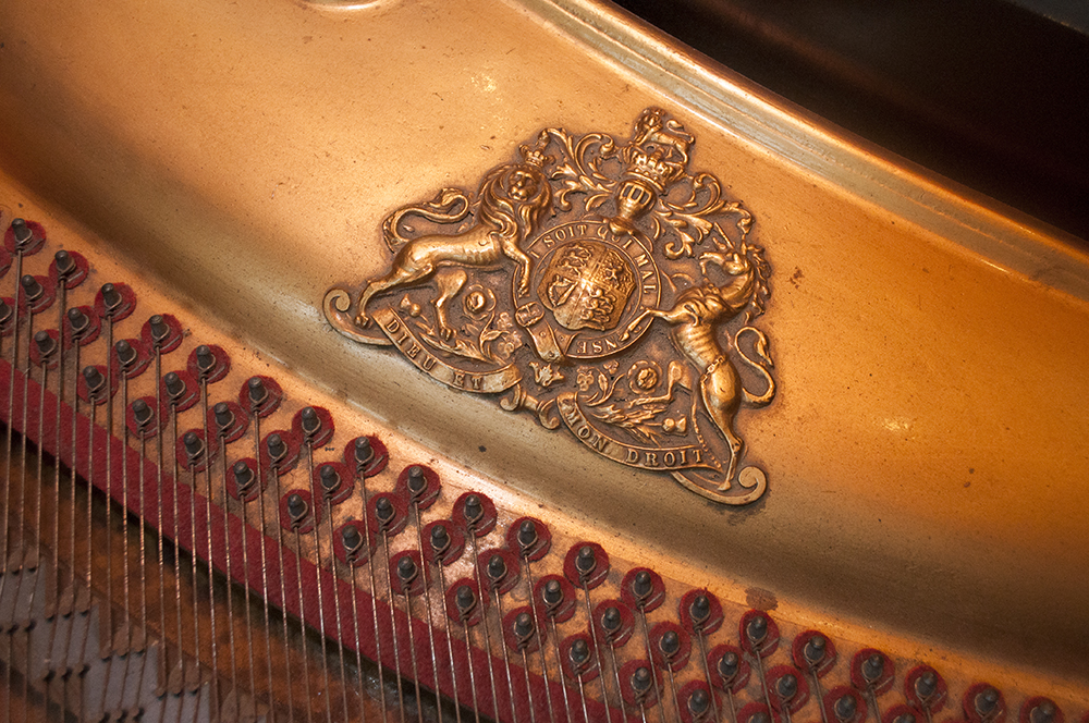 Rare 1897 Broadwood & Sons Grand Piano with Piano Bench
