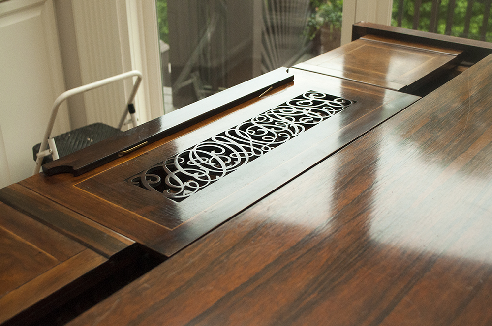 Rare 1897 Broadwood & Sons Grand Piano with Piano Bench