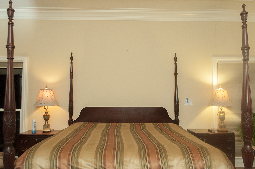 Mahogany Four Poster King-Size Bed