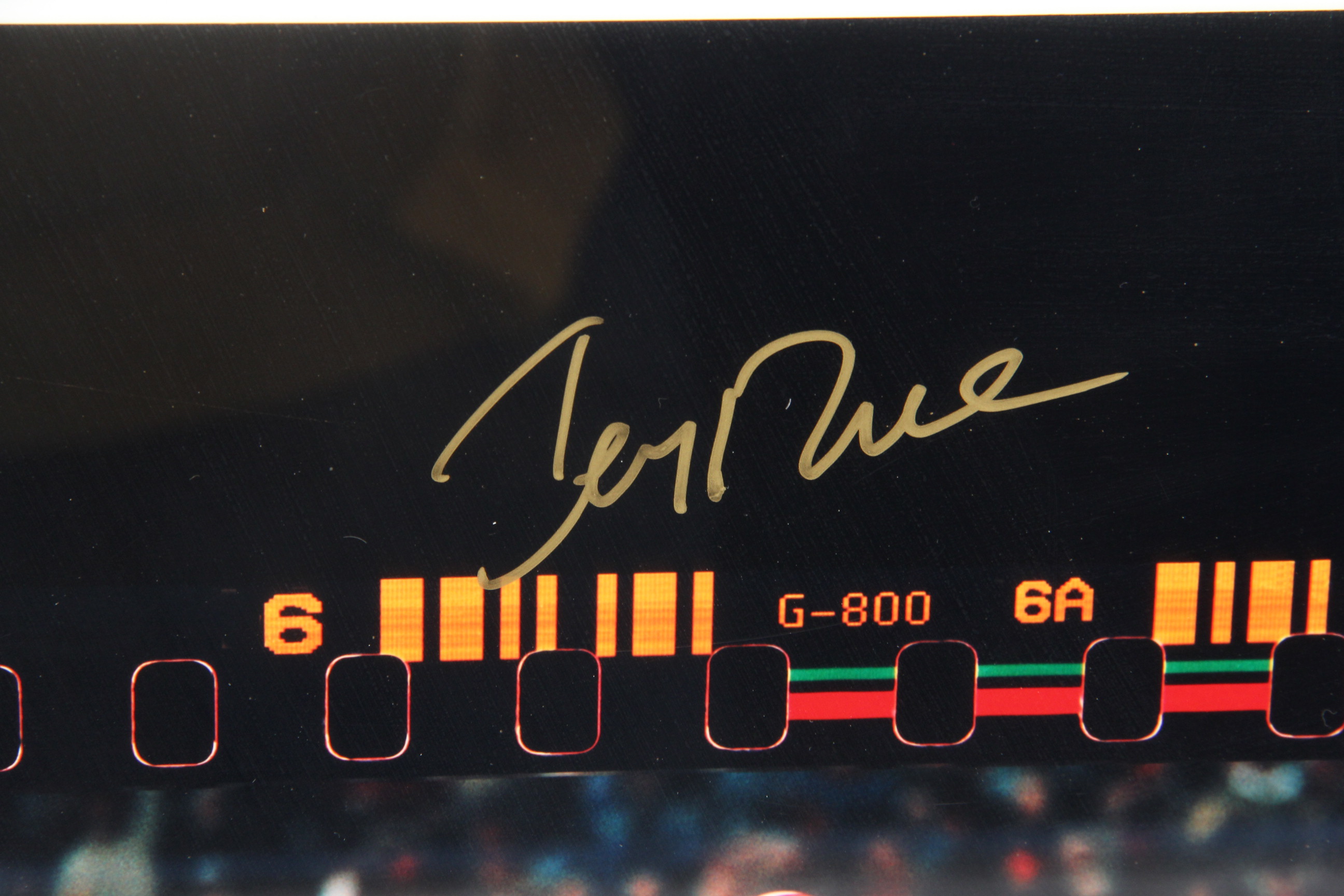 Jerry Rice Autographed Film Strip Photograph