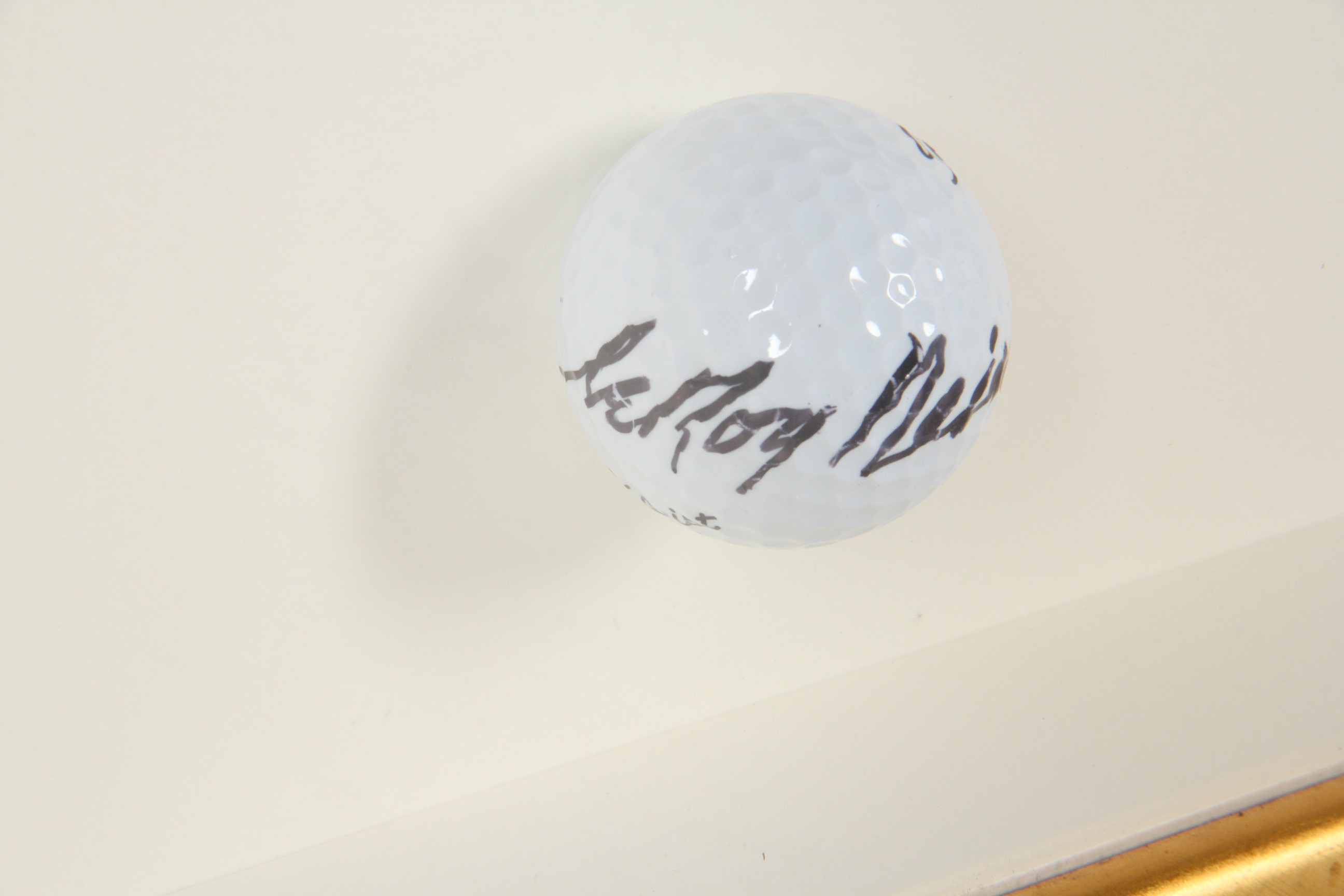 LeRoy Neiman "PGA Championship 2000" Serigraph Framed with Signed Golf Ball