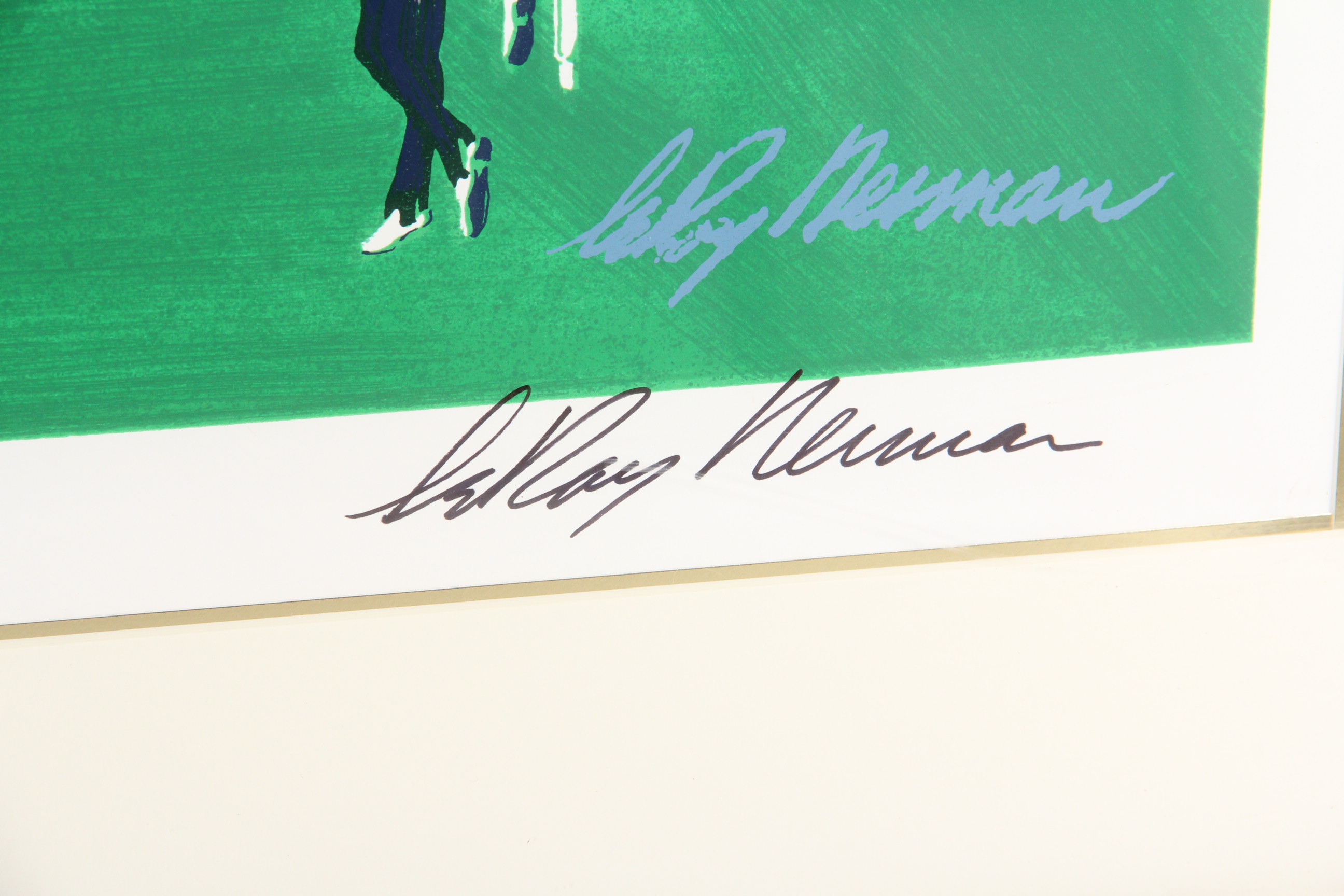 LeRoy Neiman Signed Golf Course Serigraph