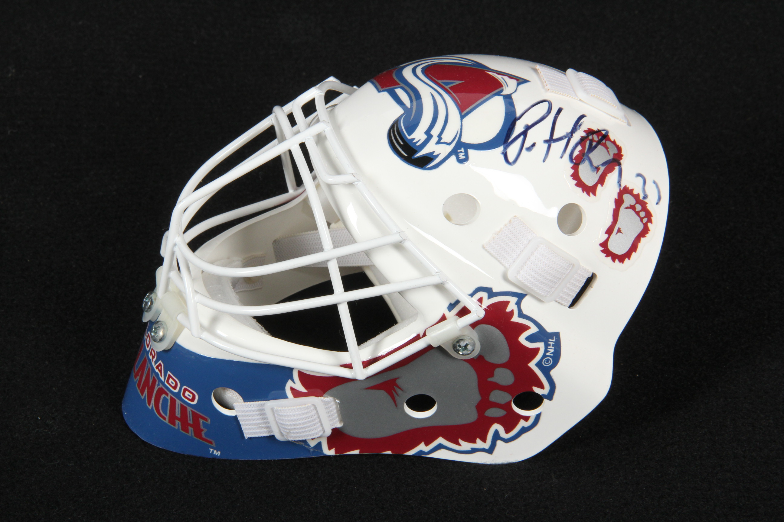 Patrick Roy Signed Miniature Goaltender Mask