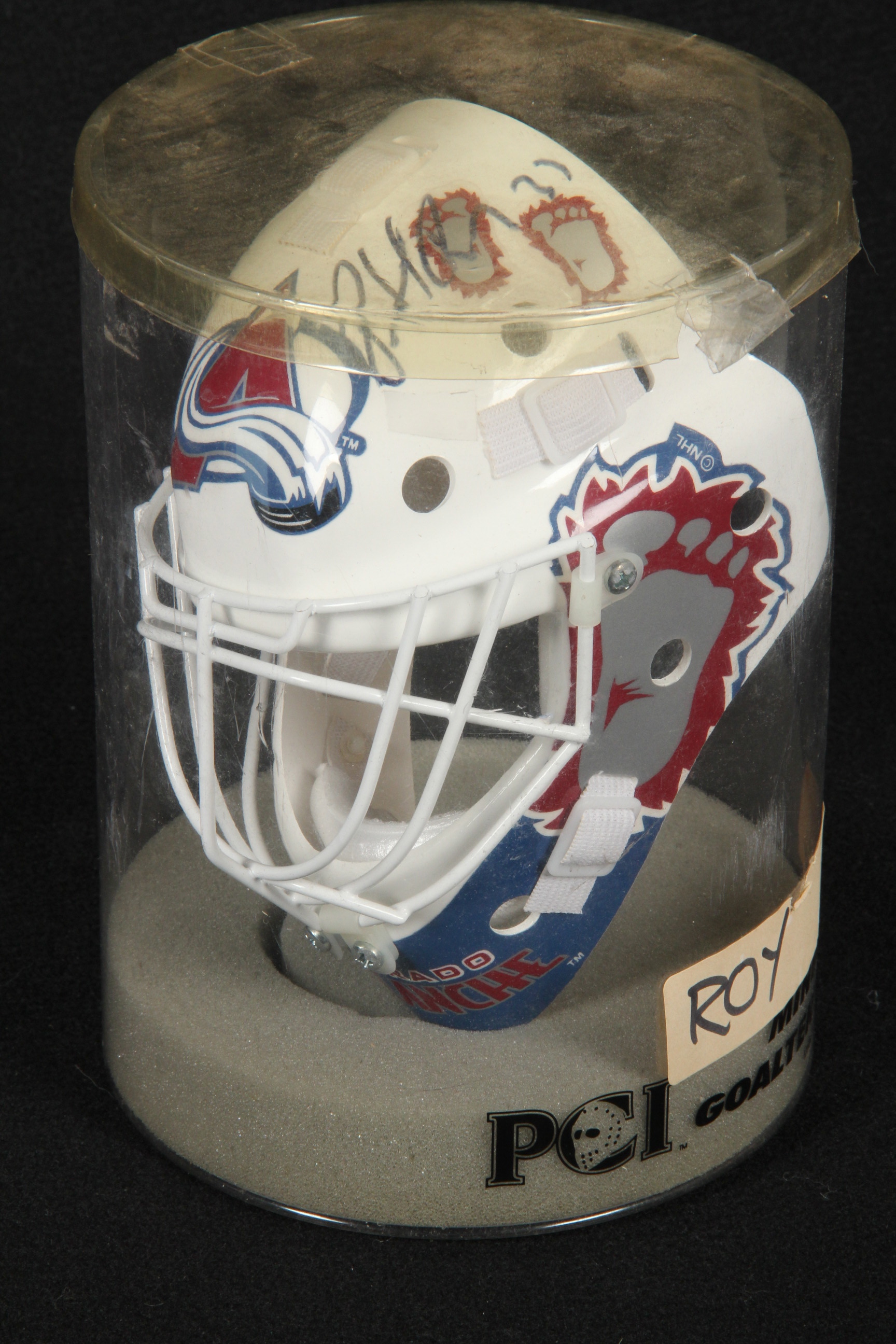 Patrick Roy Signed Miniature Goaltender Mask