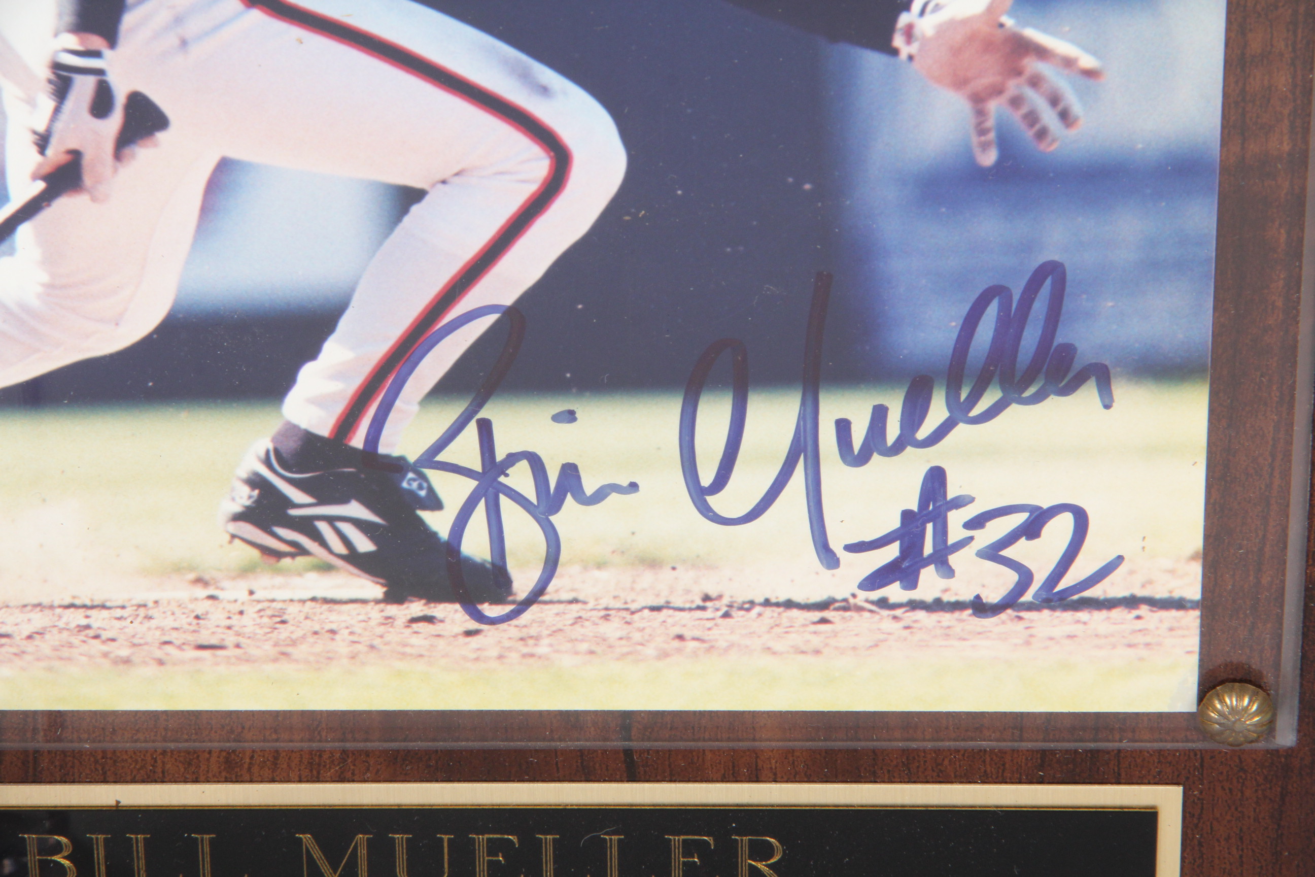 Bill Mueller Autographed Baseball Memorabilia