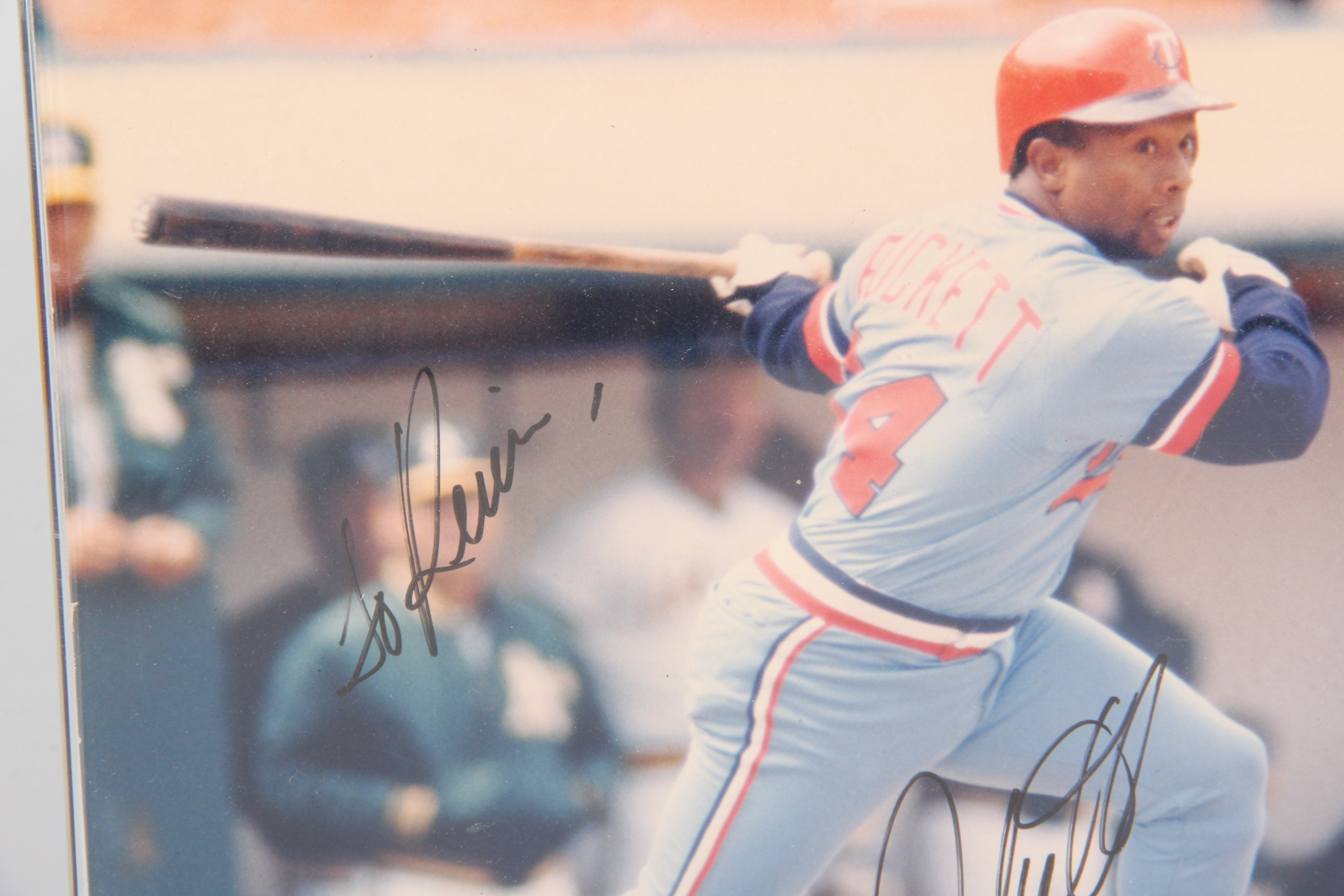 Kirby Puckett Signed Baseball Memorabilia