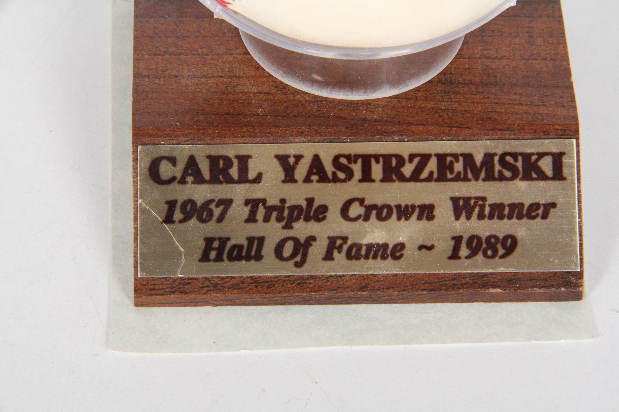 Carl Yastrzemski Autographed Baseball with CoA