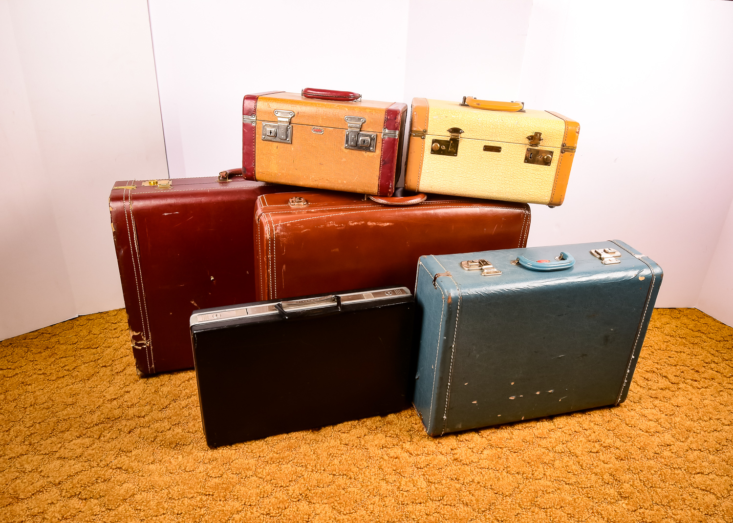 Vintage Luggage Assortment