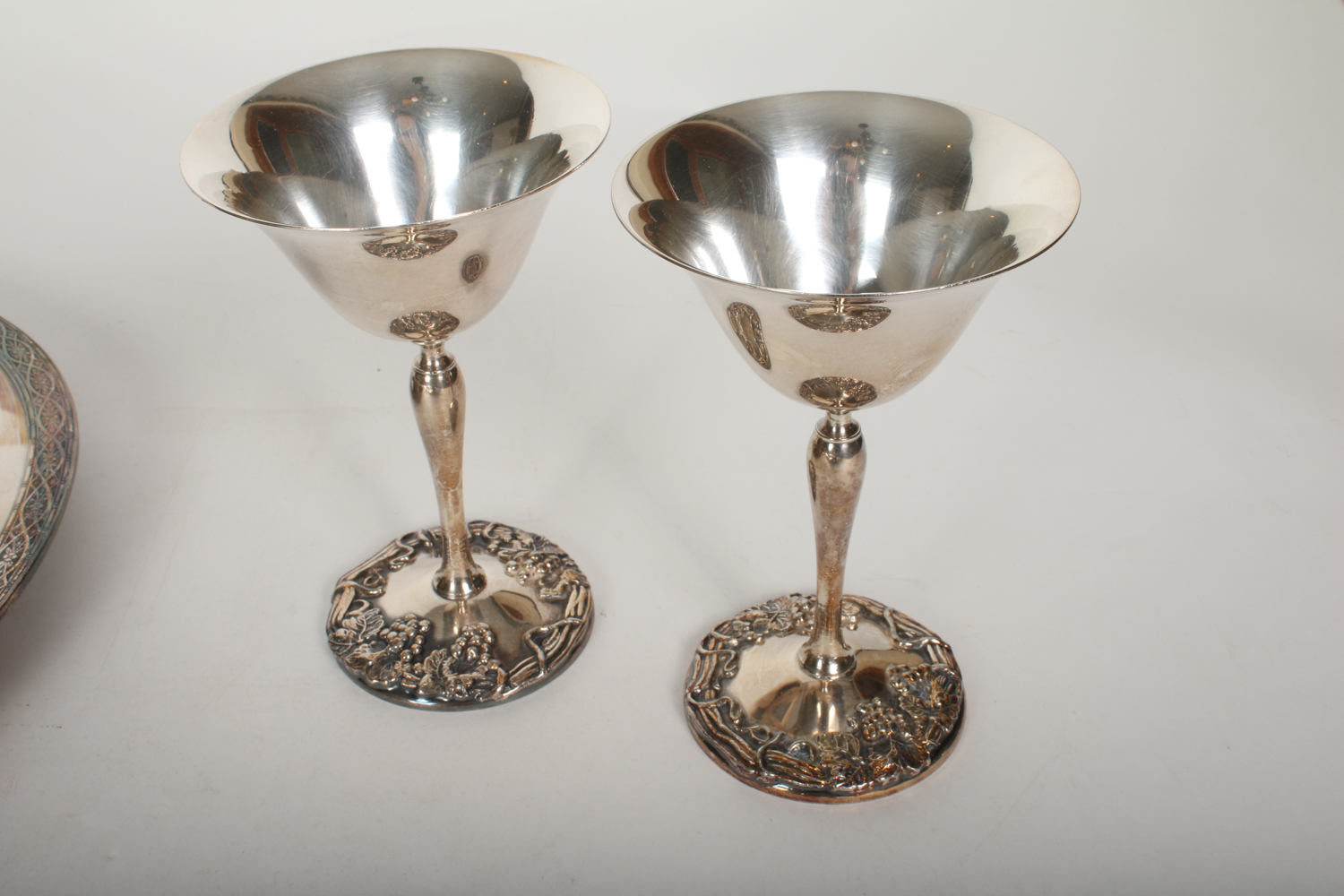 Collection of Vintage Silver Plate Serving Pieces