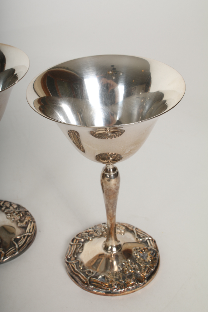 Collection of Vintage Silver Plate Serving Pieces