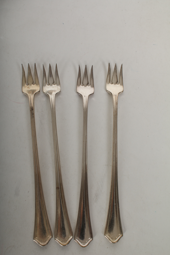 Collection of Vintage Silver Plate Serving Pieces